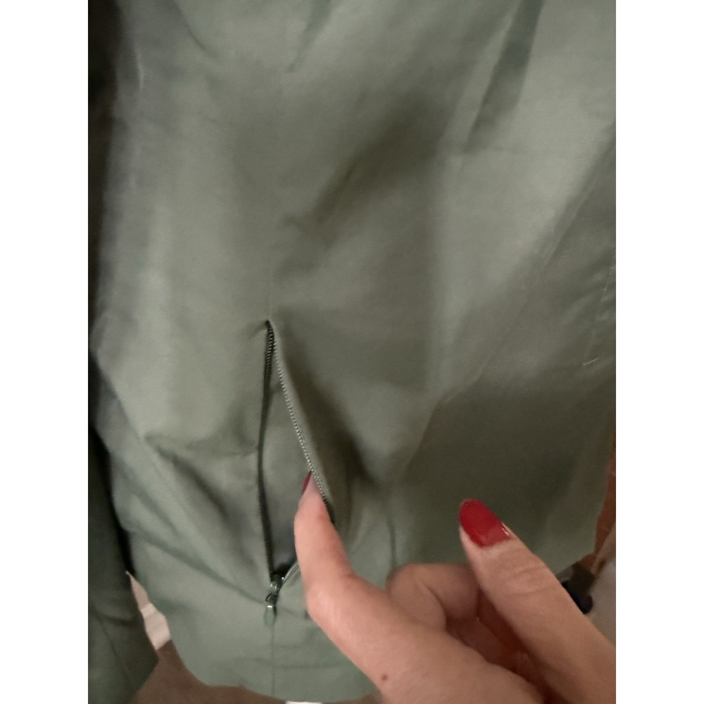 Kenneth Cole New York Olive Stretch Utility Jacket Blazer Women's S - Picture 8 of 10